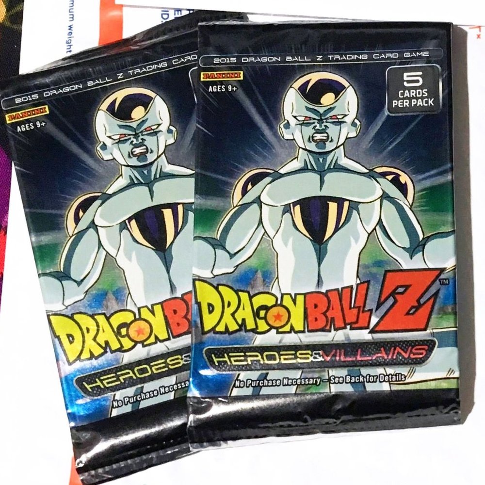 NEW DRAGONBALL Z ANIME MANGA CARDS TCG GAME PACKS